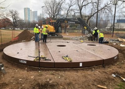 Polymer concrete manhole Toomey -Toomey Shaft-City of Austin